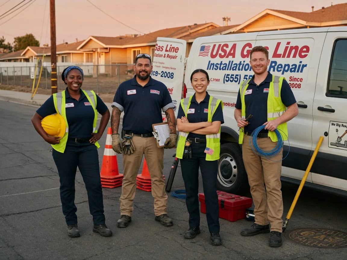 Gas Line Installation company in Del City, OK